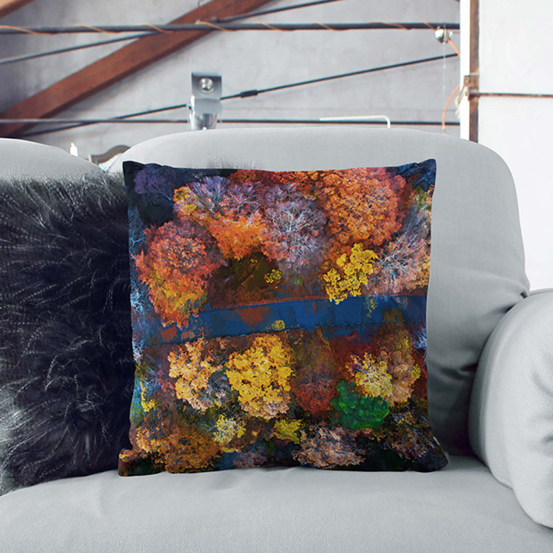 Abstract Square Cushion, 40 x 40 cm
