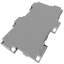 Zen / 2 demi-facettes - ensemble de 16 facettes - gris-556196284