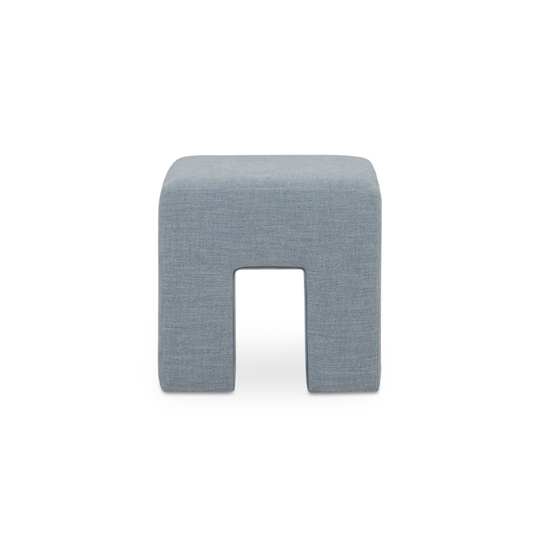Aidy Stool Washed Pink, Light Blue