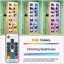 Modern Shoe Cabinet with Acrylic Doors and LED Lights