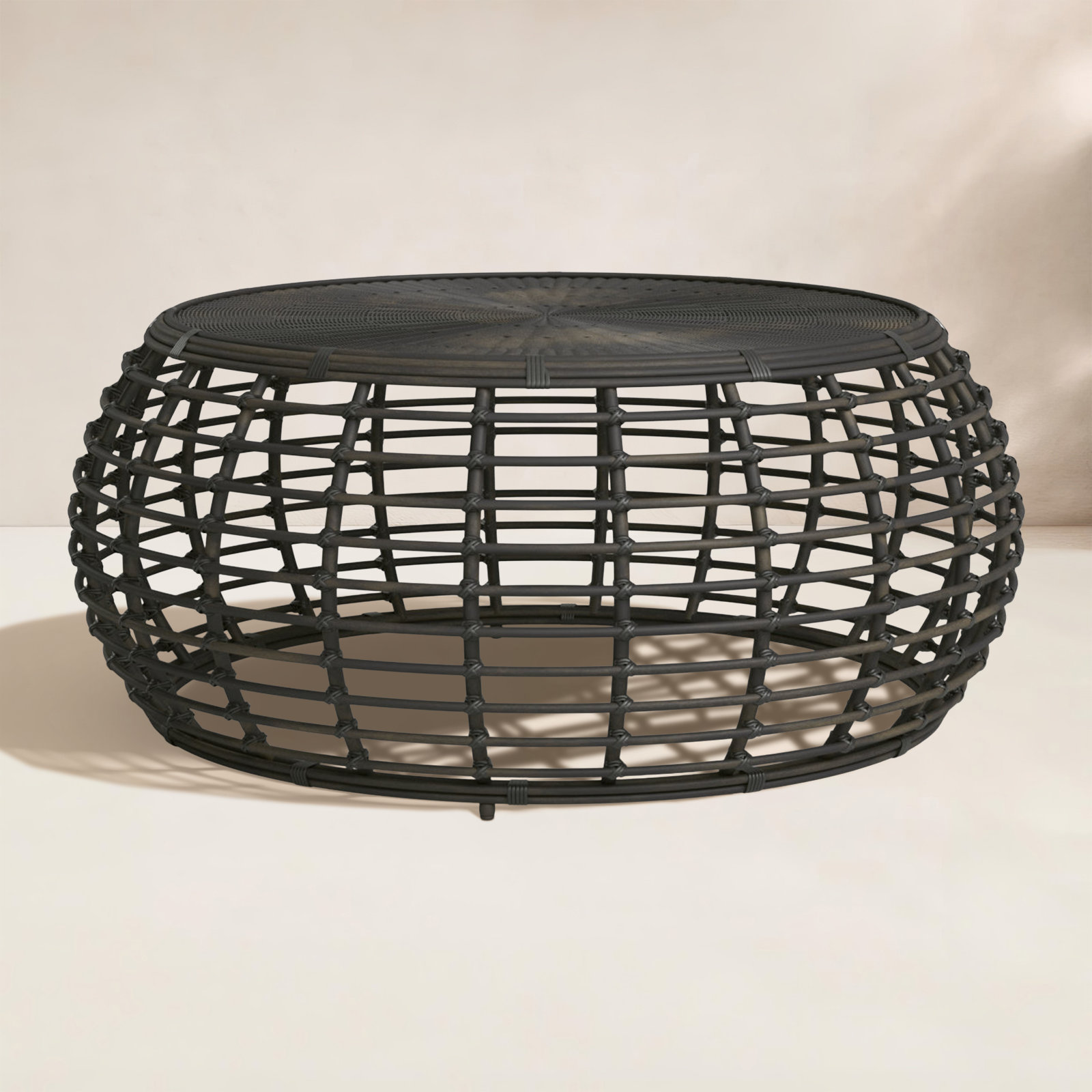 Caliope 43.5'' Wicker Outdoor Coffee Table