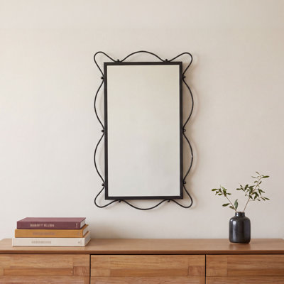 Blythe Rectangle Iron Mirror