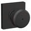 Bowery Privacy (Bed & Bath) Door Knob with Rosette-121728826-130798953