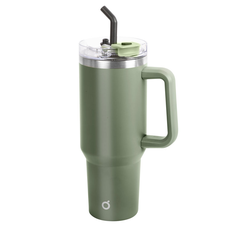 40 oz Thermal Mug w/Straw