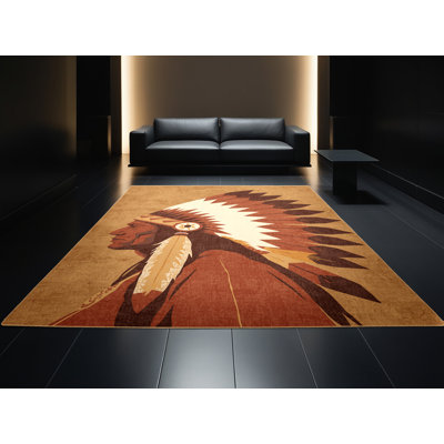 Tapis en peluche doux et moelleux Barreto