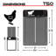  RUN-CHICKEN - Porte de poulailler automatique - Classique (gris)-130460140