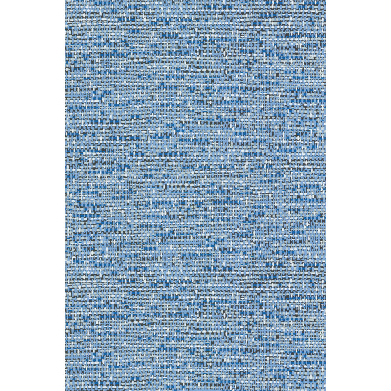Foundation Tweed Abstract Wallpaper Roll, Blue
