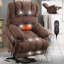 Fauteuil inclinable électrique en chenille avec massage thermique-2038007723