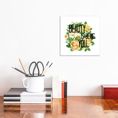 Beauty Is Being You III by Julia Di Sano - Wrapped Canvas Gallery-Wrapped Canvas Giclée