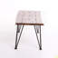 Table basse en bois et métal