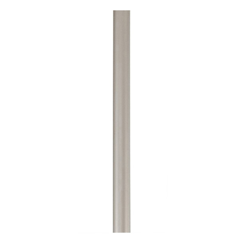 Downrod, Brushed Nickel, 20" H x 3" W x 3" D