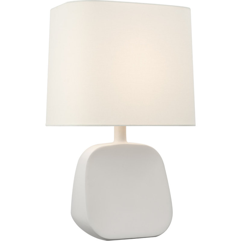 Almette Table Lamp, Plaster White