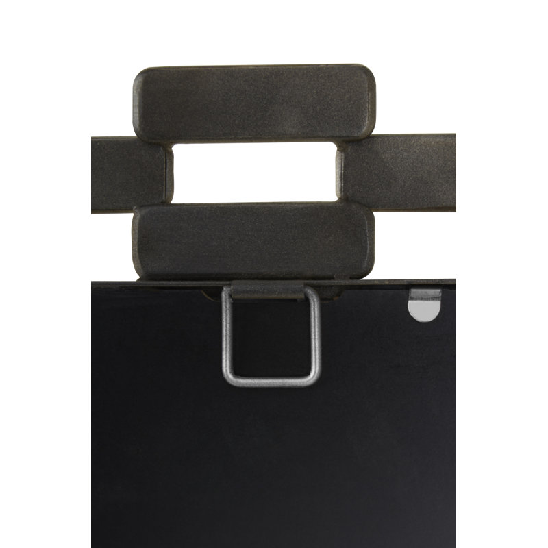 Smithers Metal Flat Wall Mirror