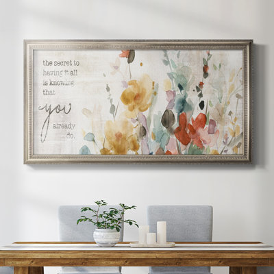 " Full Bloom Verse " Painting Print