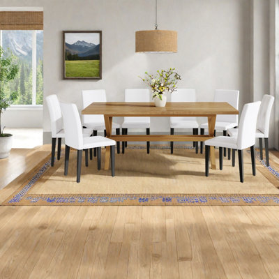 Modern Dining Table Sets(Must include both Table and Chair), MDF Wood Home