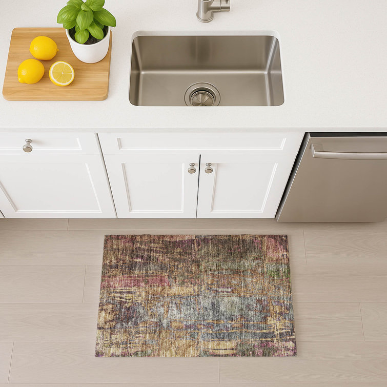 Machine Washable Indoor/Outdoor Jusino ACN2236 Abstract Rug