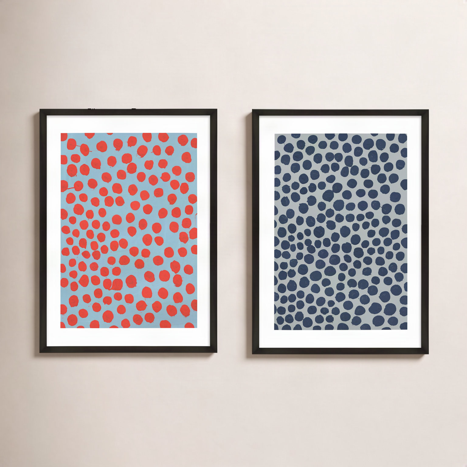 Affinity 2 by Michela Sorrentino, Black, 25" H x 17.5" W x 1.25" D