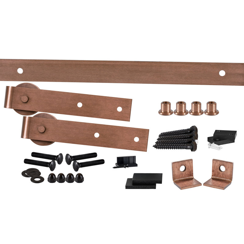 Ensemble de quincaillerie pour porte de grange simple 402, 84 po, Sou neuf
