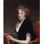 "Portrait of Anne Willing Bingham" by  Gilbert Stuart - Gallery Wrap Canvas Wall Art-1103879794