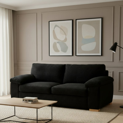 3 Seater Corduroy Sofa