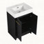  Meuble-lavabo autoportant avec lavabo en résine, avec porte à fermeture douce, ensemble KD-111831324