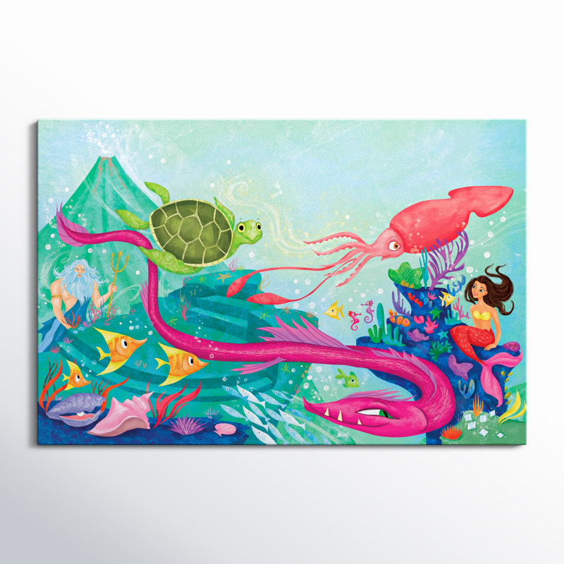 Art sur toile Hanke «Sea Friends»