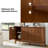 Brightbill 58" W Mid-Century Sideboard with Adjustable Shelves
