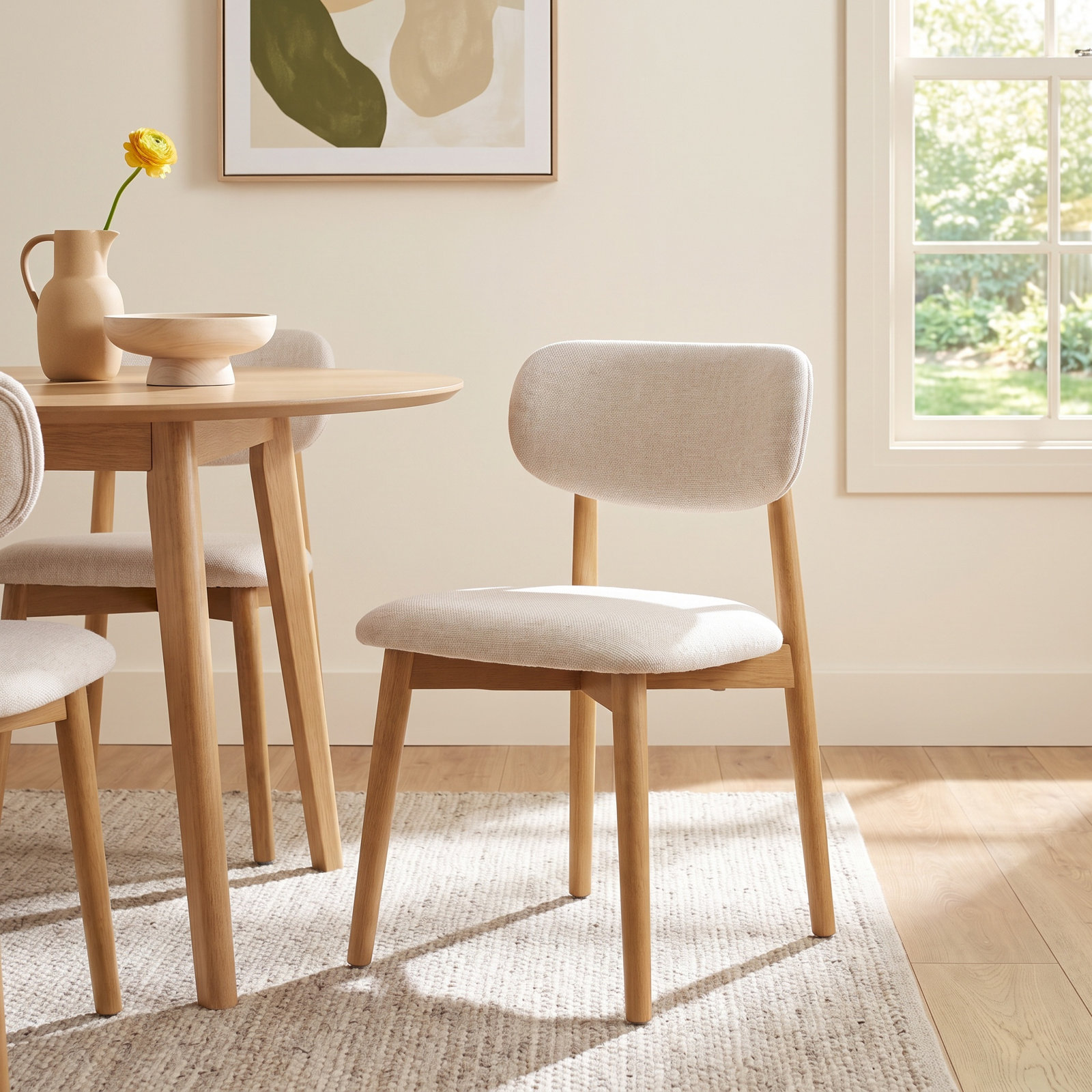 Ena Dining Chair, Oak