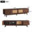 Mid Century Modern TV Stand For 80" Tvs, Entertainment Center With Sliding Doors And Drawers, TV Table With Storage For Living Room, Bedroom, TV Stand