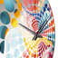 Horloge murale Popart-101237920