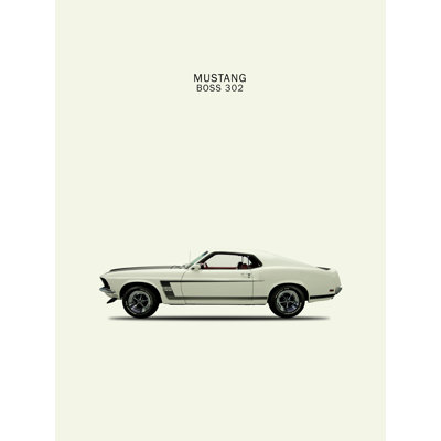 " Ford Mustang Boss302 1969 " by Mark Rogan