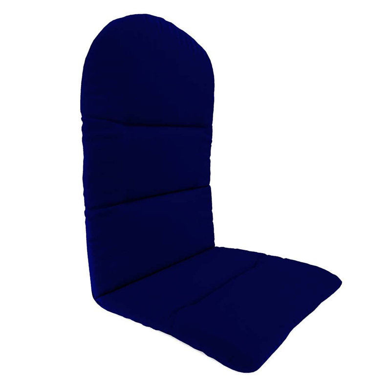 Outdoor Adirondack Chair Cushion, Midnight Navy