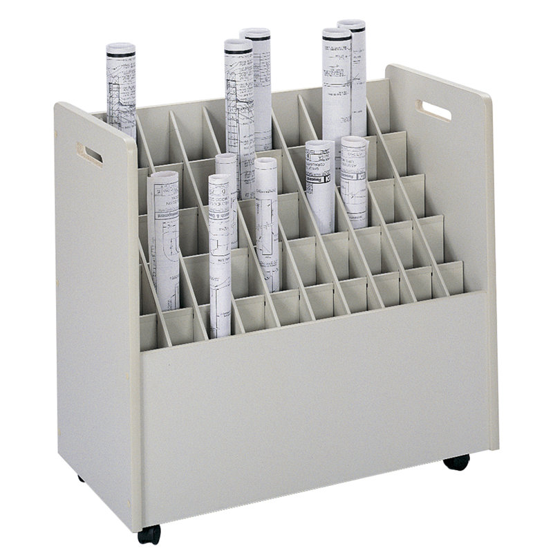 Mobile Roll Files Filing Cart
