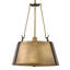 Cartwright 1-Light Medium Drum Pendant with Bold Rivets-1060991979
