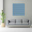 Art mural écailles bleues tissées-772515726
