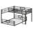 Contemporary L-Style Bunk Bed with Optimized Floor Plan Layout