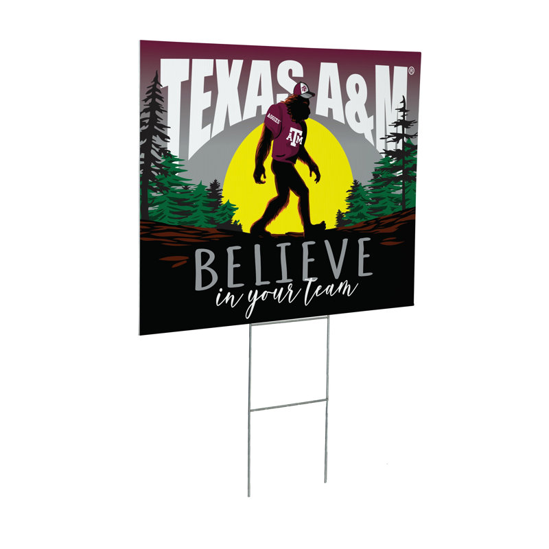 Enseigne de cour Texas A&M, Bigfoot