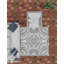 Tapis blanc et noir Aucun-1163620590