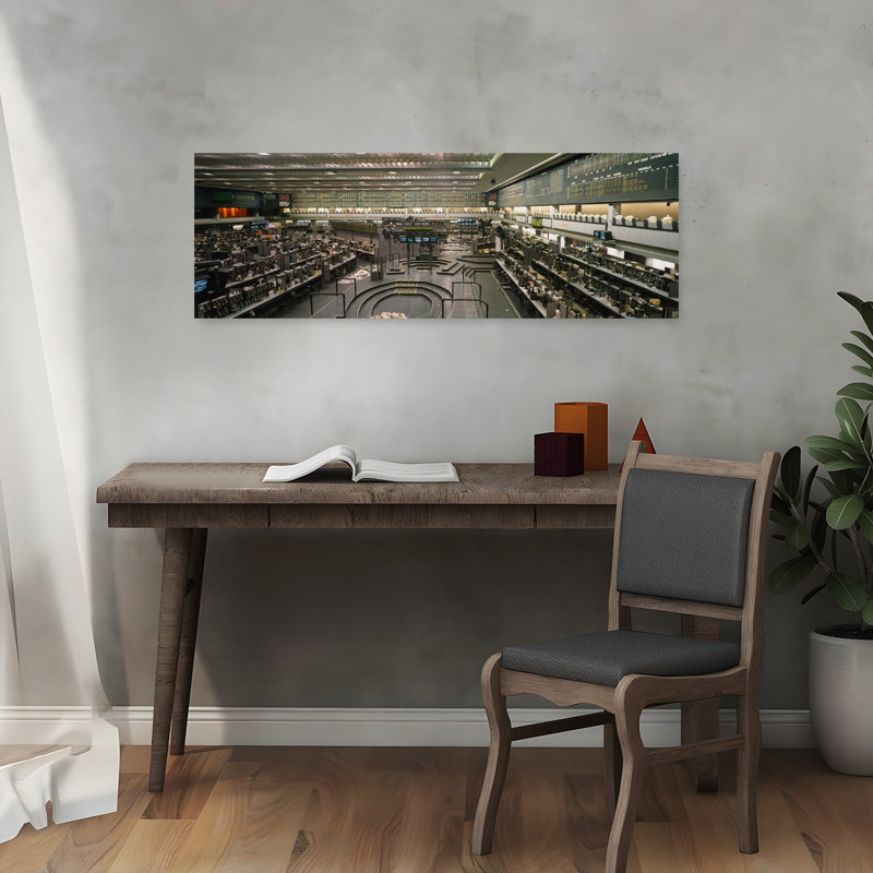 «Mercantile change», art contemporain de Chicago, H 12 po x l 36 po
