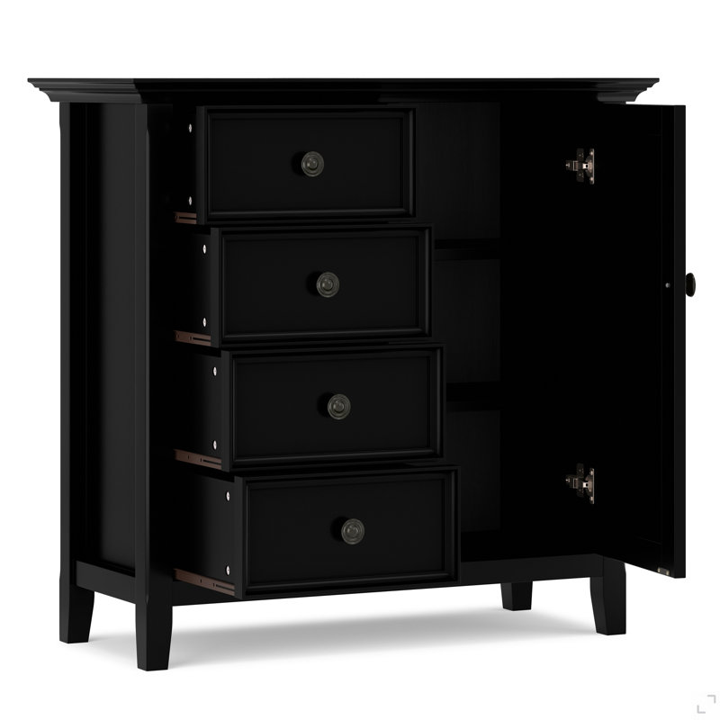 Armoire de rangement 4 tiroirs Amherst