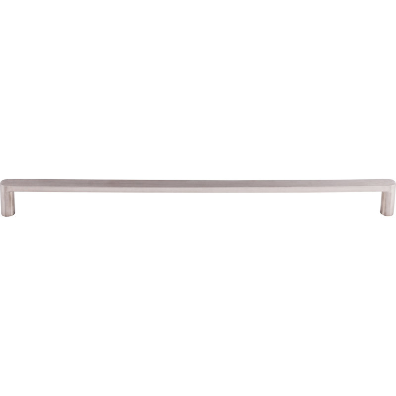 Latham Bar Pull, Brushed Stainless Steel, 12 5/8" Center to Center