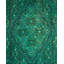 Tapis bleu noué à la main de conception unique Holsworth - bleu