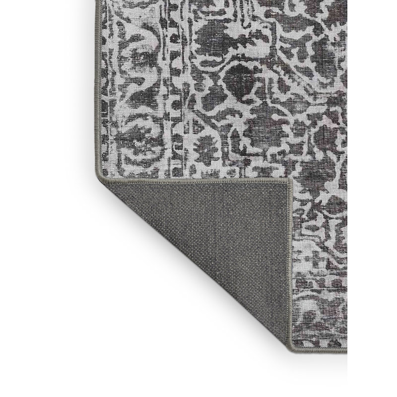 Tapis gris/beige traditionnel Cormican, Rectangle 2 pi x 3 pi