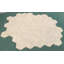 Marbre hexagonal, marbre naturel, pour mur, finition texturée en bois franc, marbre cannelé 3D, pierre naturelle, marbre véritable, marbre véritable, 1 boîte de 12 pièces