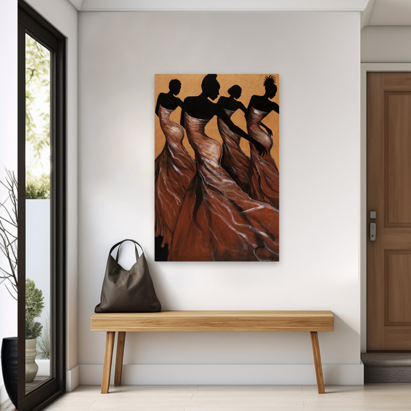 Flow - art de danse afro-américain, H 60 po x l 40 po
