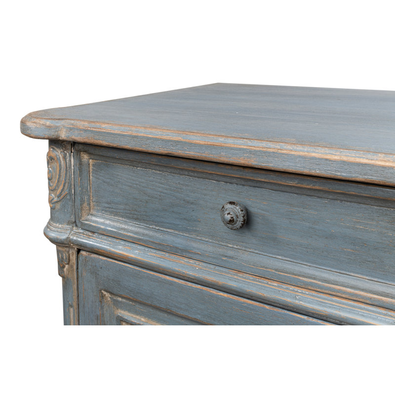 Lilac 88'' W Solid Wood Sideboard