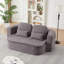 Canapé-lit pliant convertible 75 po, lit Sota à compression 2 en 1 avec mousse Menory, canapé Sora pliable avec 4 coussins et couverture pour le salon, Aaartaent, aucun assemblage requis-1070666863