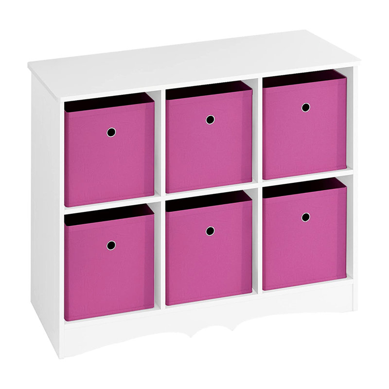 Bibliothèque pour enfants cubique en bois massif H 25,6 po x l 11,8 po Isabelle & Max ™