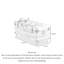American Traditional Upholstered Shoe Storage Bench with Corner Protectors