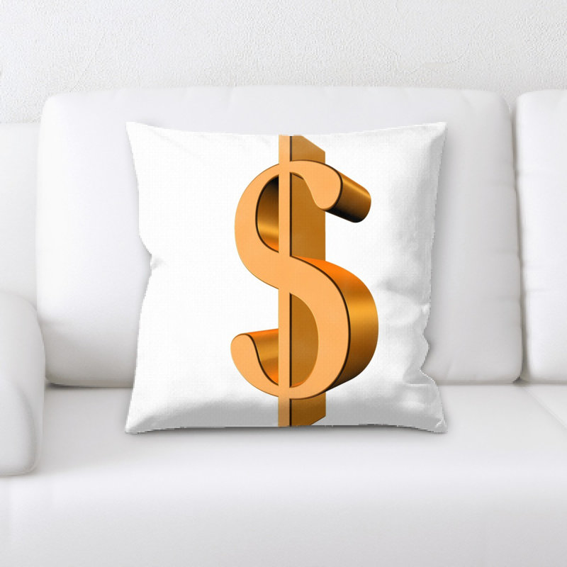 Coussin en dollar